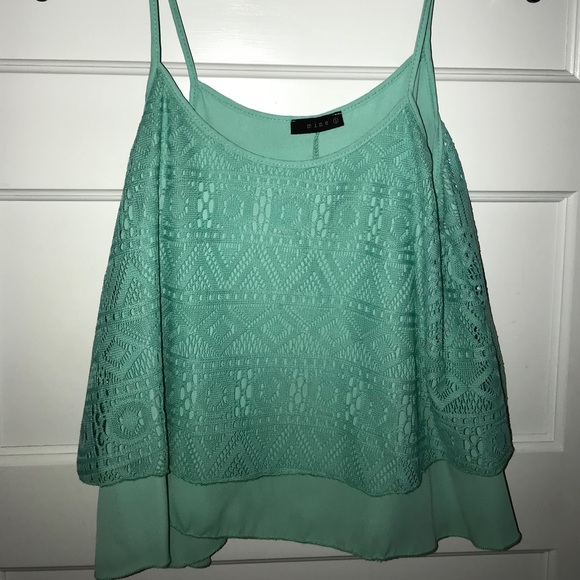 Turquoise Spaghetti Strap - Picture 2 of 2